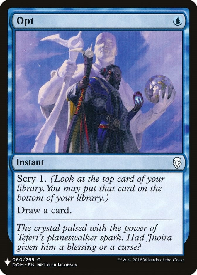 Opt (60) [LIST] - MTG Single