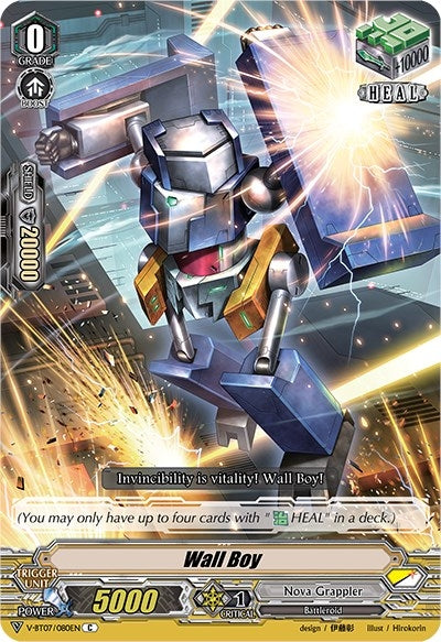 Wall Boy (7080) [V-BT07] - Cardfight Vanguard Single