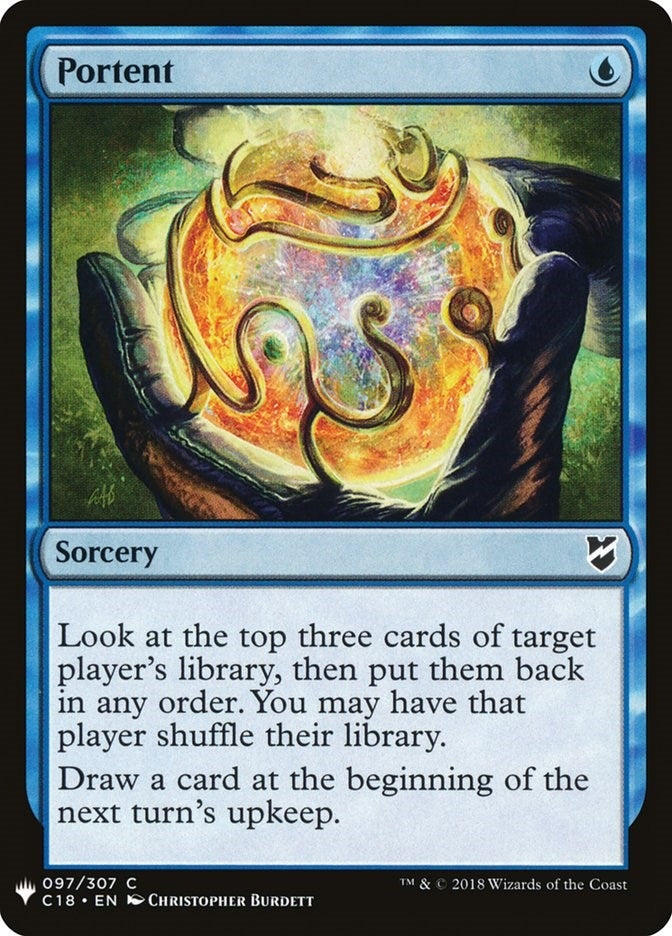 Portent (97) [LIST] - MTG Single