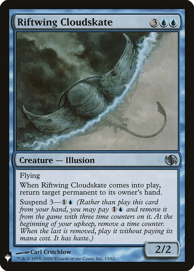 Riftwing Cloudskate (15) [LIST] - MTG Single