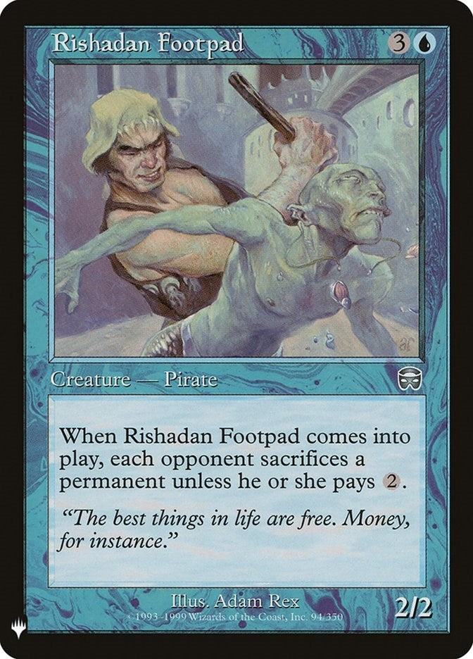 Rishadan Footpad (94) [LIST] - MTG Single