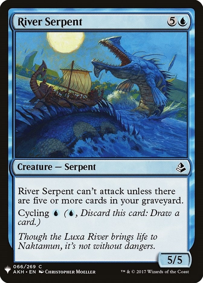 River Serpent (66) [LIST] - MTG Single