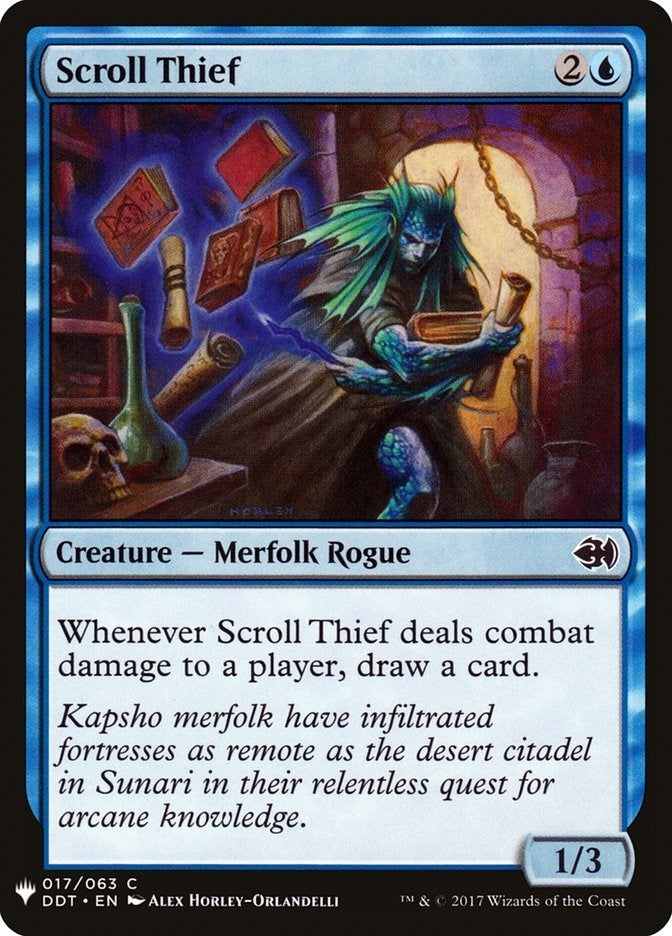 Scroll Thief (17) [LIST] - MTG Single