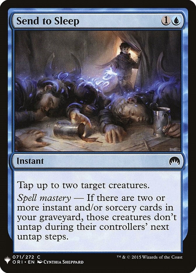 Send to Sleep (71) [LIST] - MTG Single