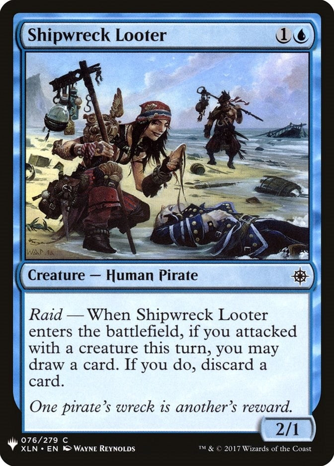 Shipwreck Looter (76) [LIST] - MTG Single