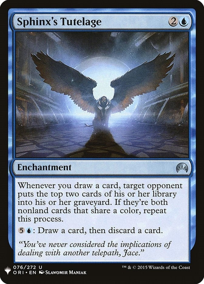 Sphinx’s Tutelage (76) [LIST] - MTG Single