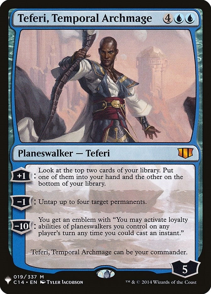 Teferi Temporal Archmage (19) [LIST] - MTG Single