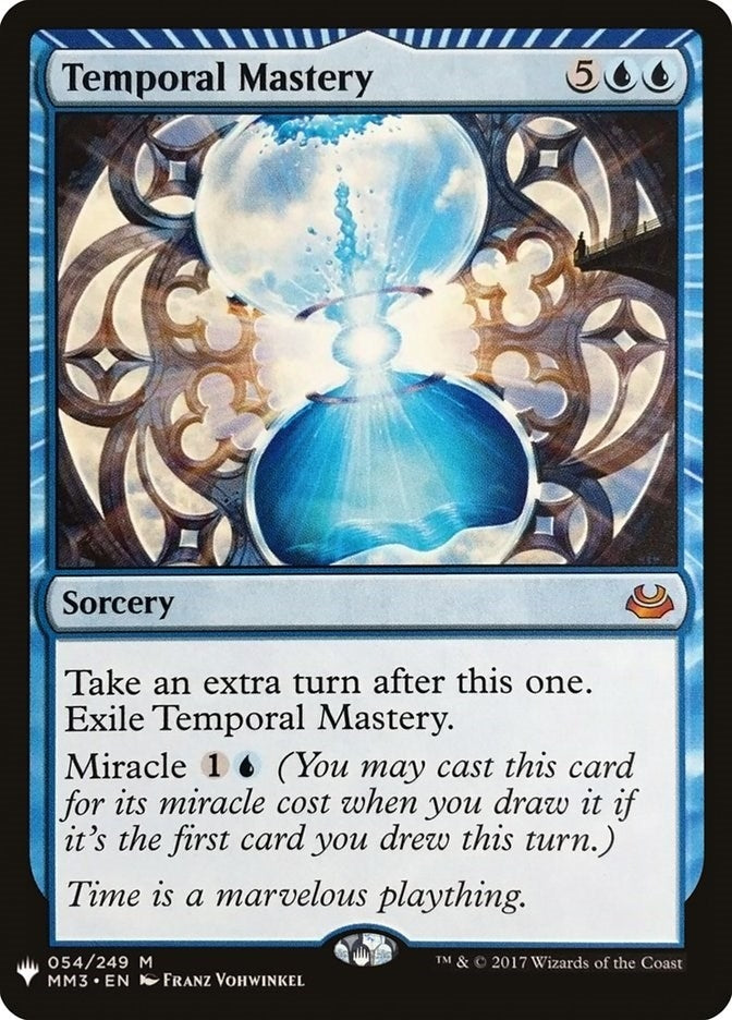Temporal Mastery (54) [LIST] - MTG Single