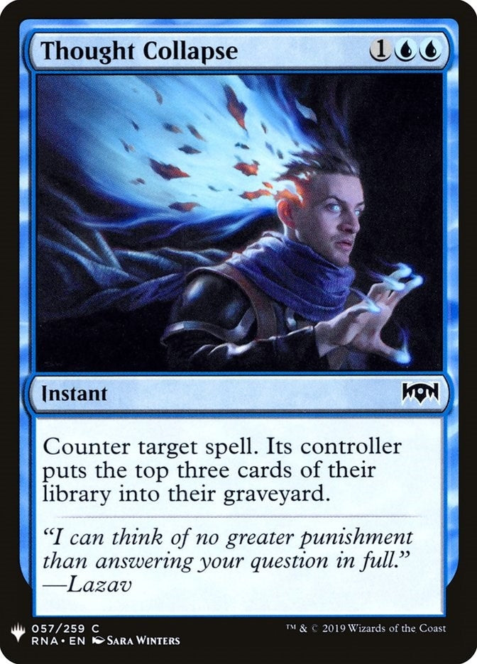 Thought Collapse (57) [LIST] - MTG Single