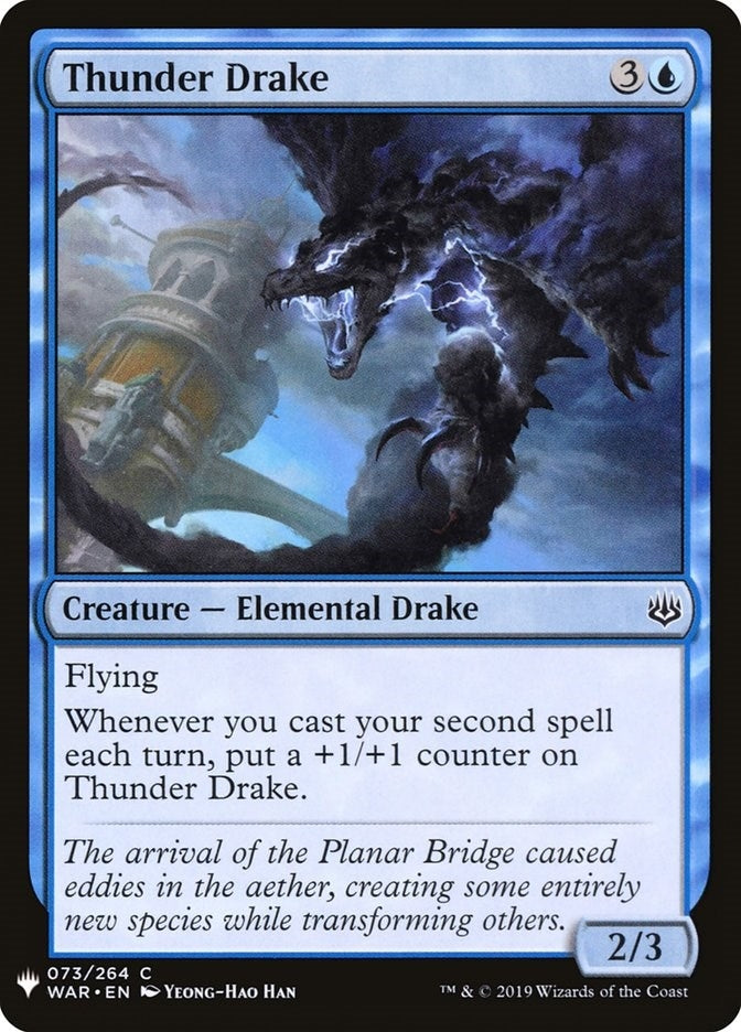 Thunder Drake (73) [LIST] - MTG Single