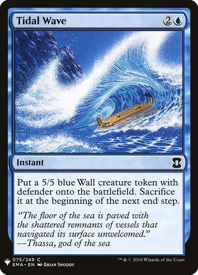 Tidal Wave (75) [LIST] - MTG Single