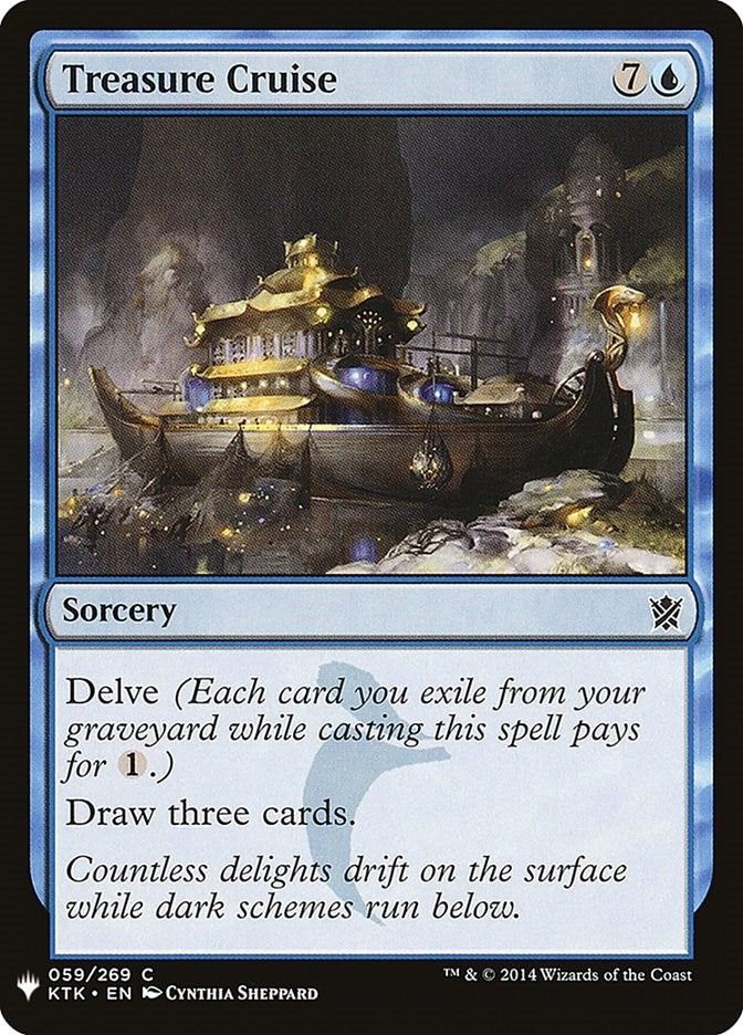 Treasure Cruise (59) [LIST] - MTG Single