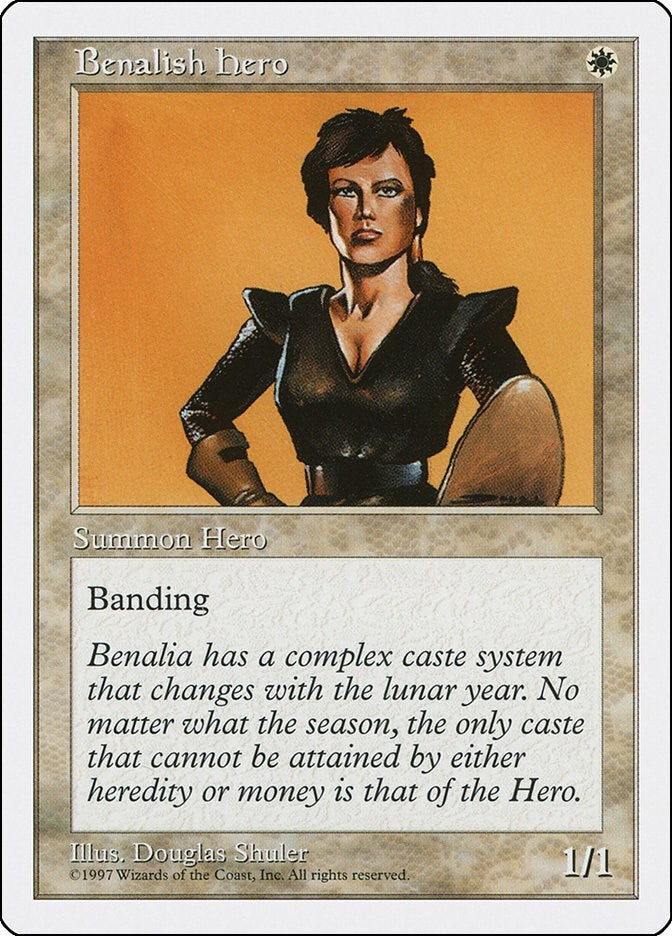 Benalish Hero [5ED] - MTG Single