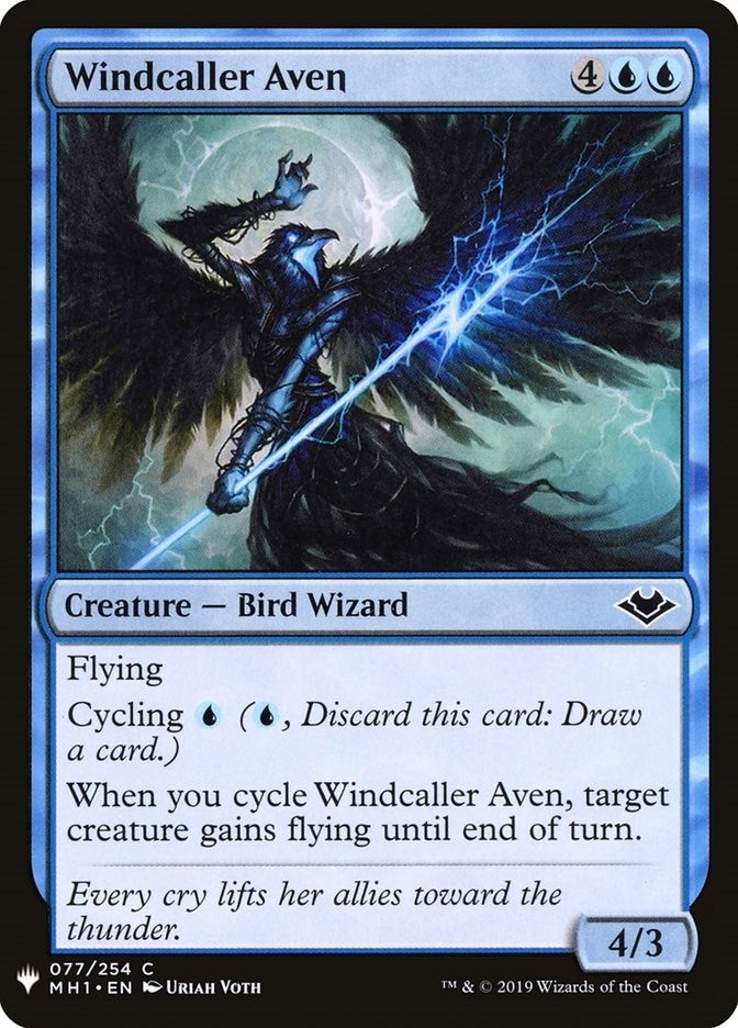 Windcaller Aven (77) [LIST] - MTG Single