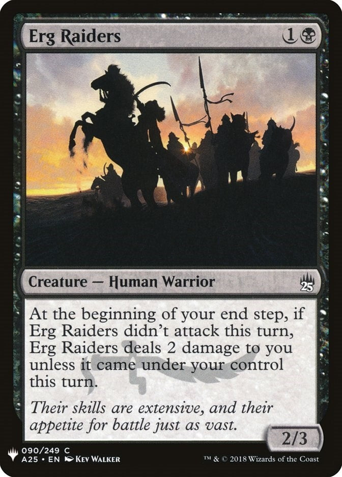 Erg Raiders (90) [LIST] - MTG Single