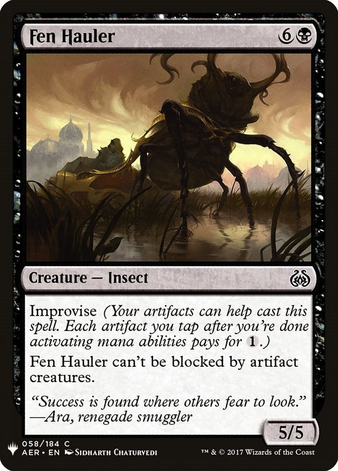 Fen Hauler (58) [LIST] - MTG Single