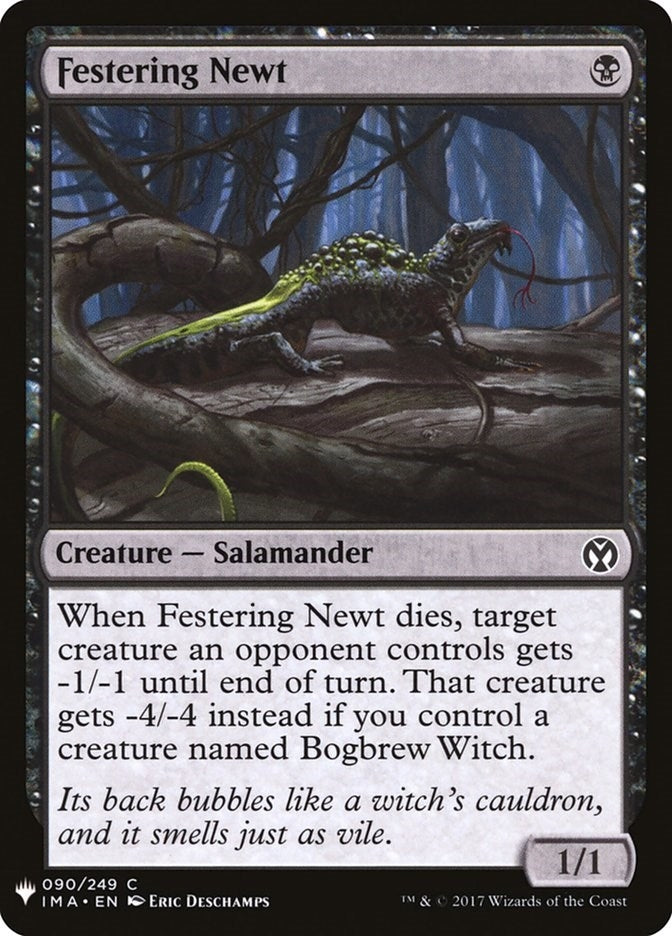 Festering Newt (90) [LIST] - MTG Single