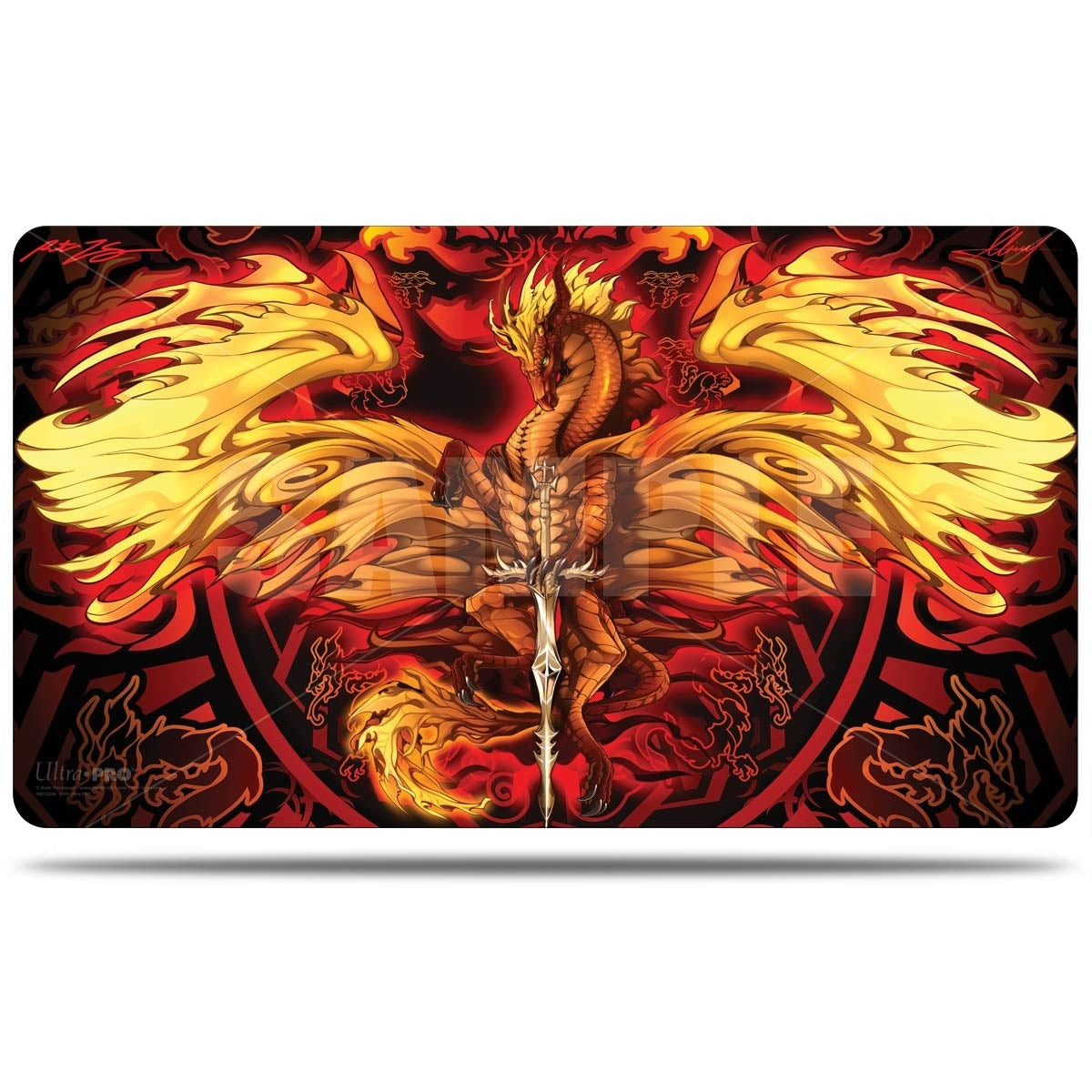 Ruth Thompson Flameblade Playmat - Playmats Sealed