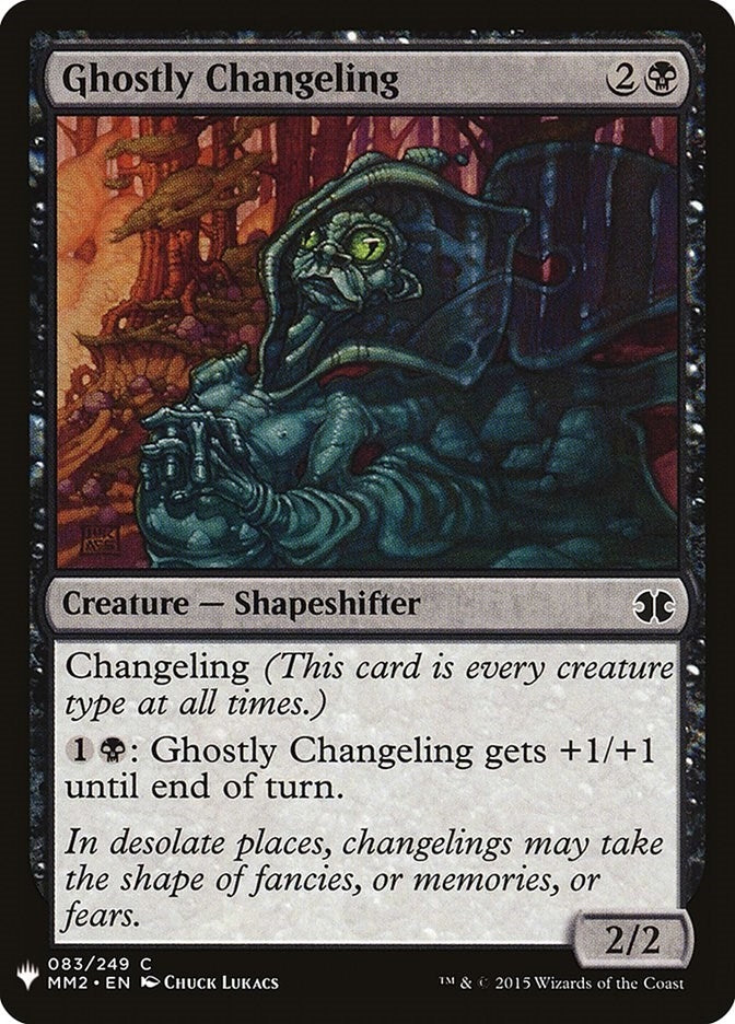 Ghostly Changeling (83) [LIST] - MTG Single