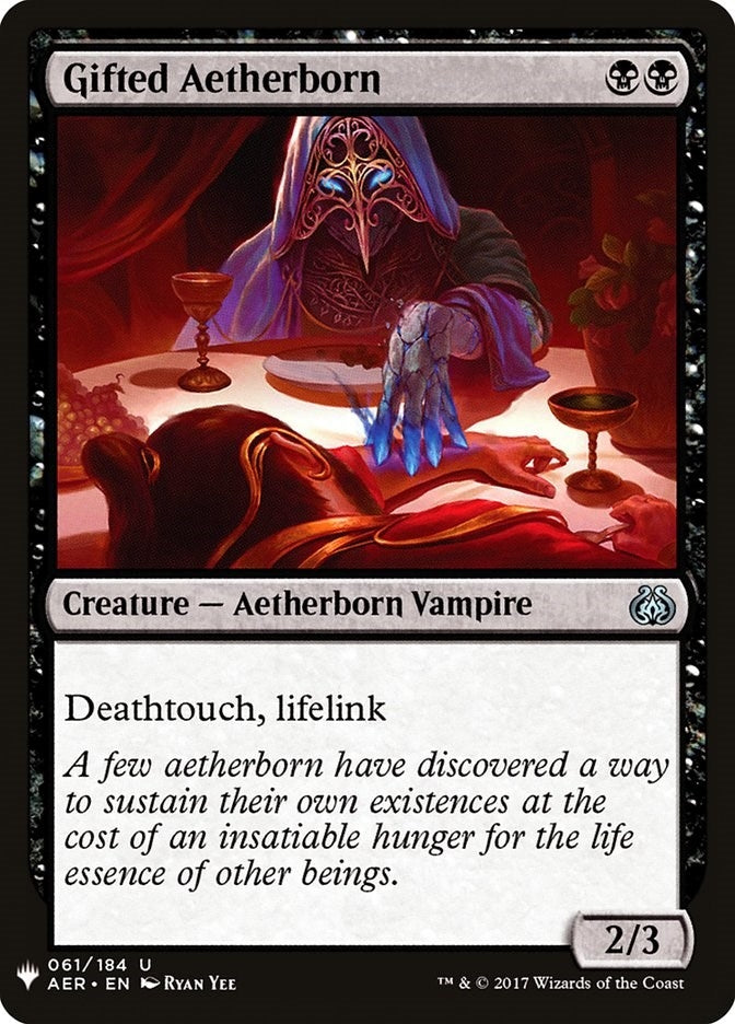 Gifted Aetherborn (61) [LIST] - MTG Single