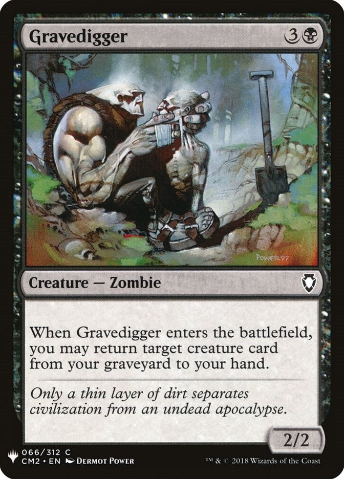 Gravedigger (66) [LIST] - MTG Single