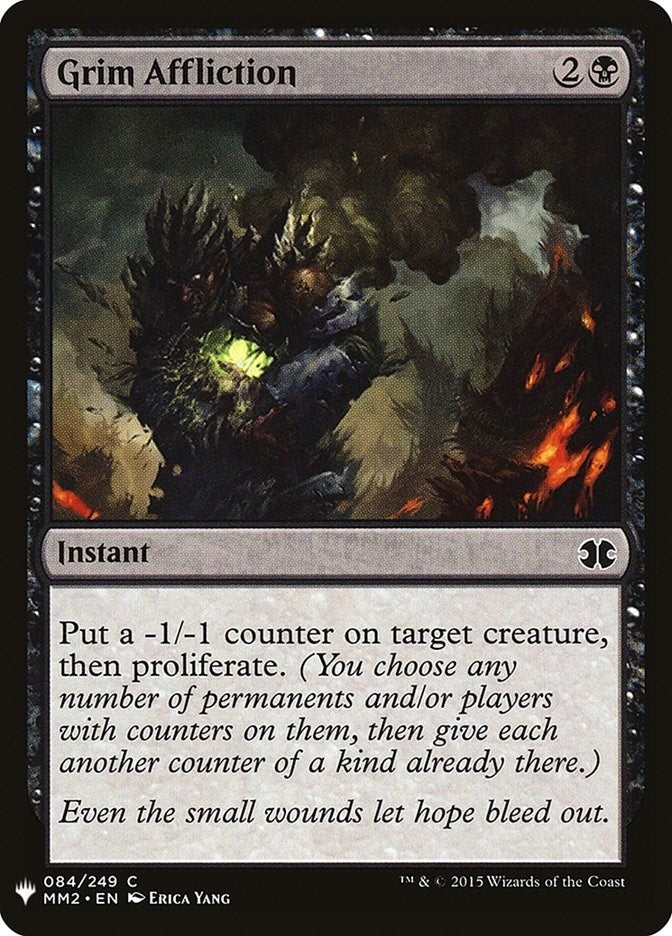 Grim Affliction (84) [LIST] - MTG Single