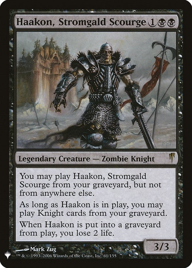 Haakon Stromgald Scourge (61) [LIST] - MTG Single