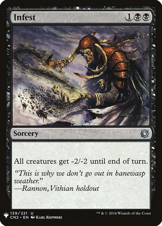 Infest (139) [LIST] - MTG Single