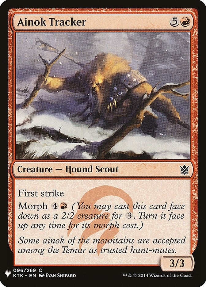 Ainok Tracker (96) [LIST] - MTG Single