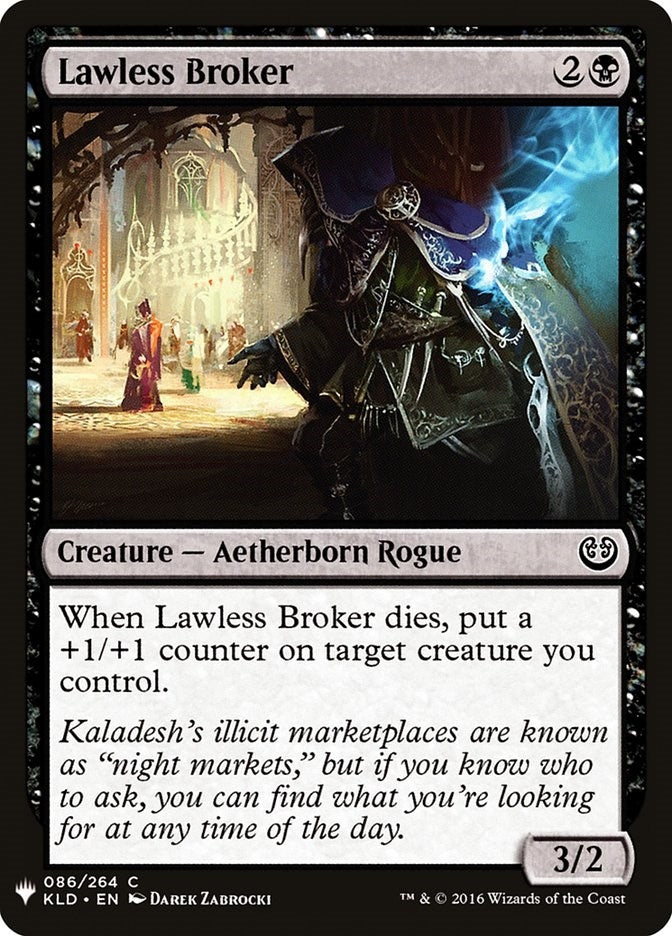 Lawless Broker (86) [LIST] - MTG Single