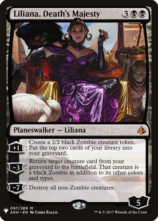 Liliana Death’s Majesty (97) [LIST] - MTG Single