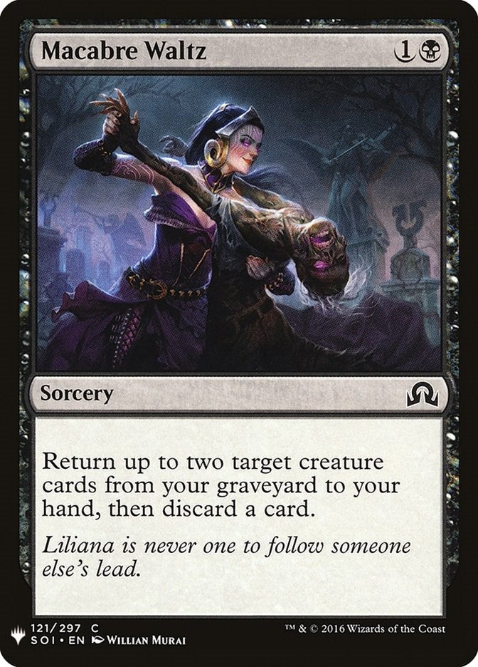 Macabre Waltz (121) [LIST] - MTG Single