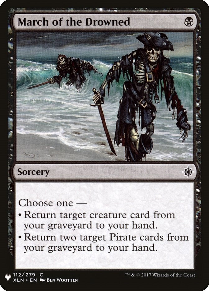 March of the Drowned (112) [LIST] - MTG Single