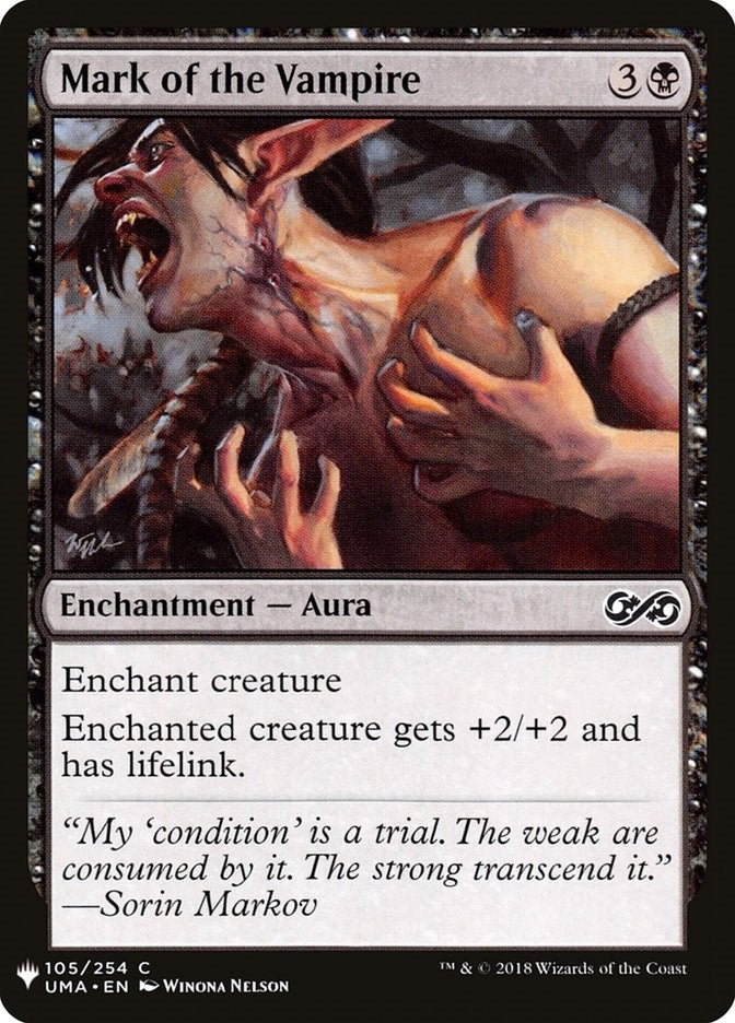 Mark of the Vampire (105) [LIST] - MTG Single