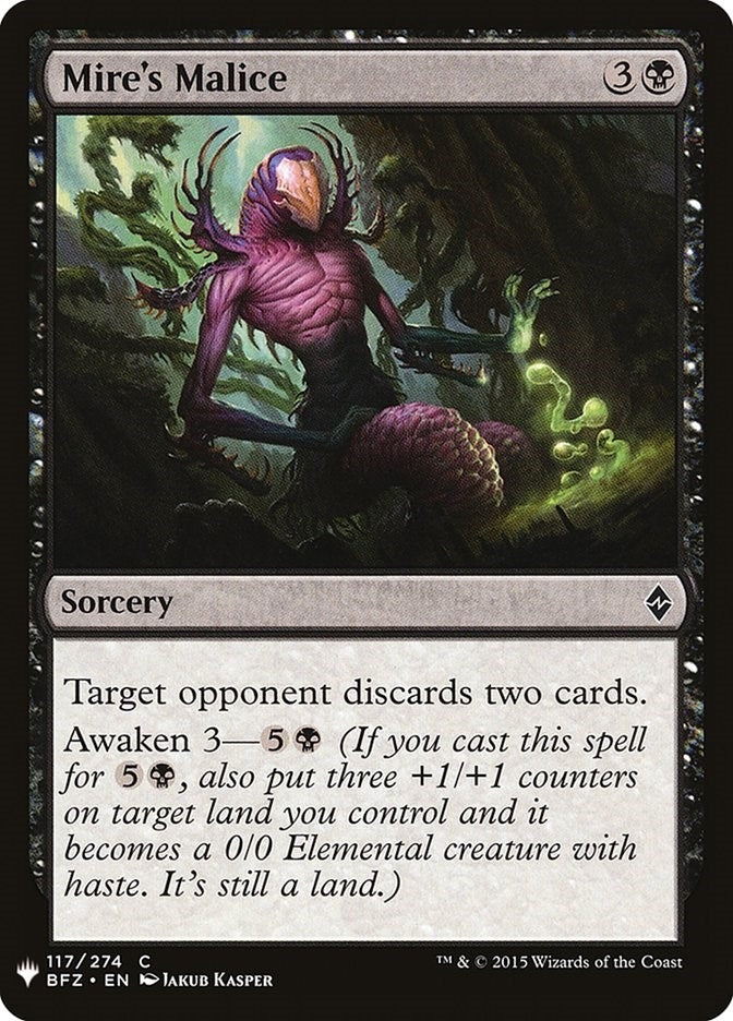 Mire’s Malice (117) [LIST] - MTG Single
