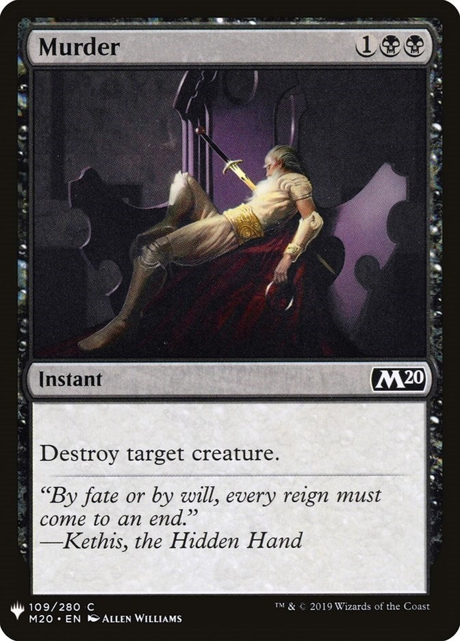 Murder (109) [LIST] - MTG Single