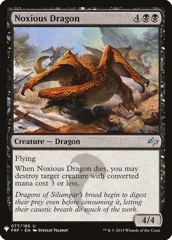 Noxious Dragon (77) [LIST] - MTG Single