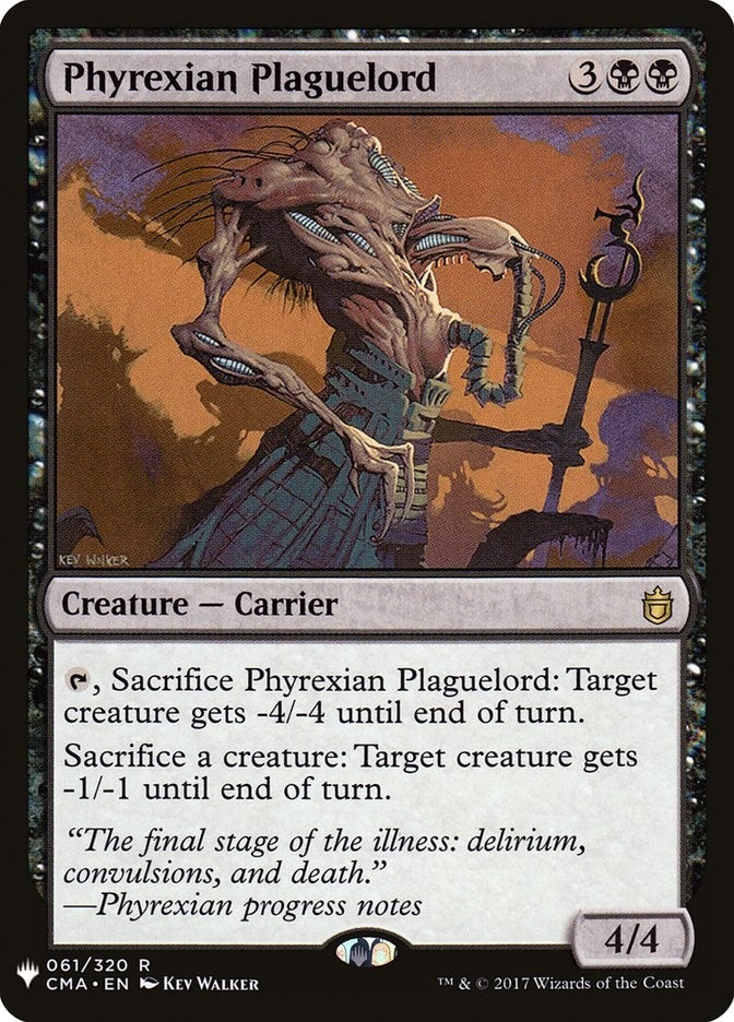 Phyrexian Plaguelord (61) [LIST] - MTG Single