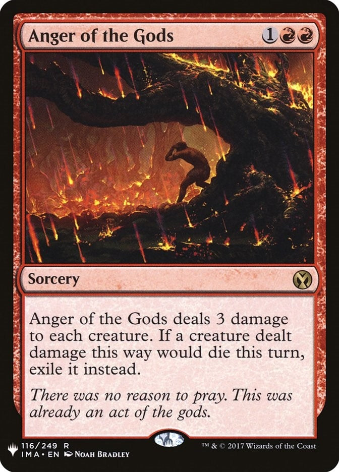 Anger of the Gods (116) [LIST] - MTG Single