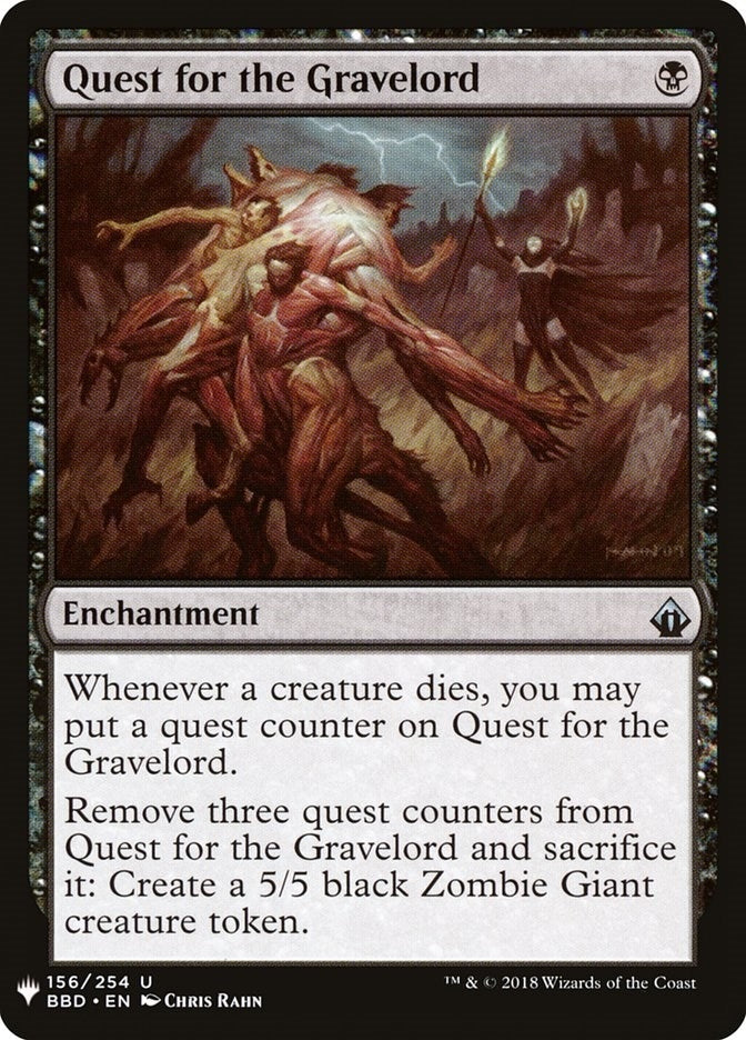 Quest for the Gravelord (156) [LIST] - MTG Single