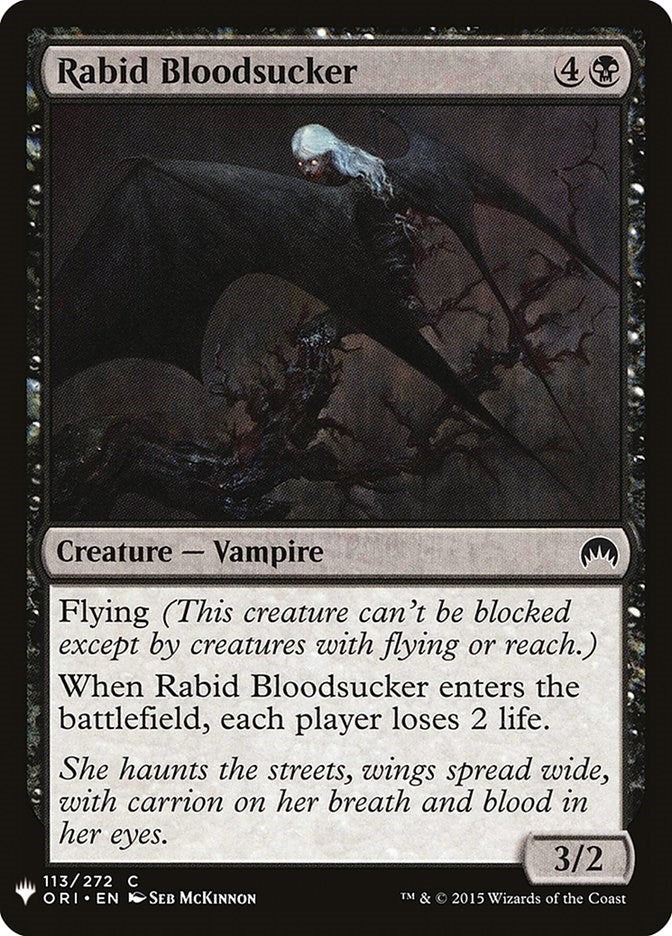 Rabid Bloodsucker (113) [LIST] - MTG Single