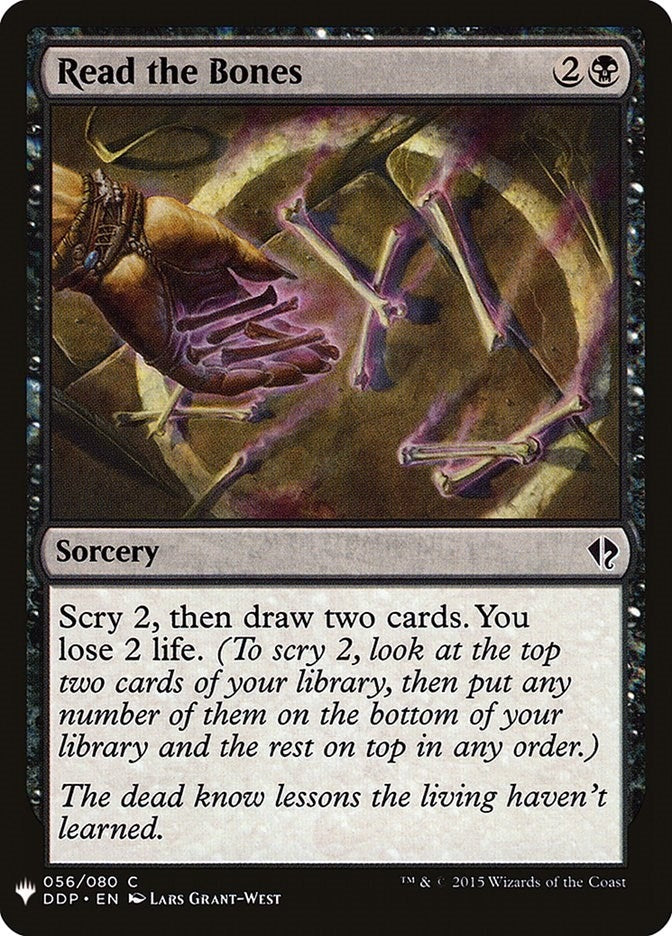 Read the Bones (56) [LIST] - MTG Single