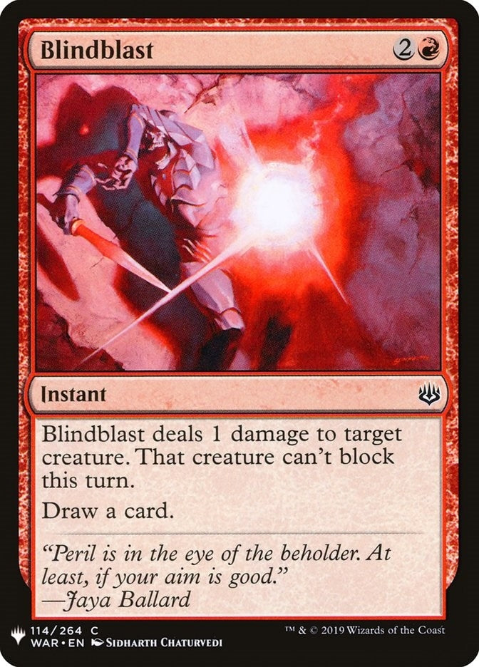 Blindblast (114) [LIST] - MTG Single