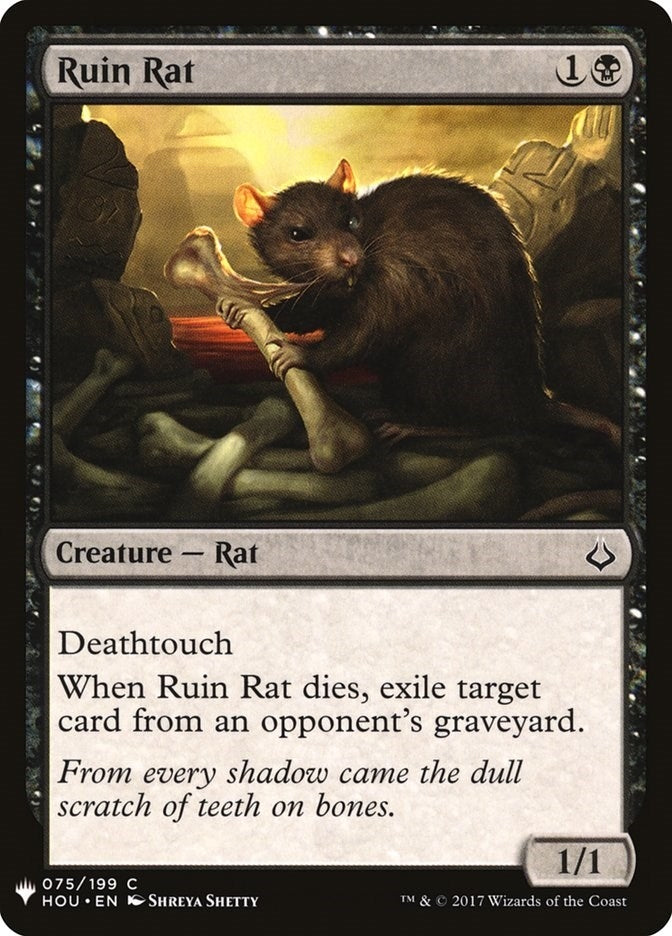 Ruin Rat (75) [LIST] - MTG Single