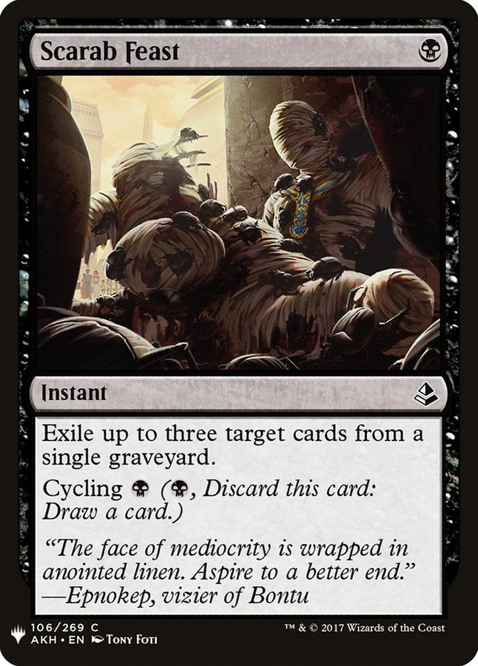 Scarab Feast (106) [LIST] - MTG Single