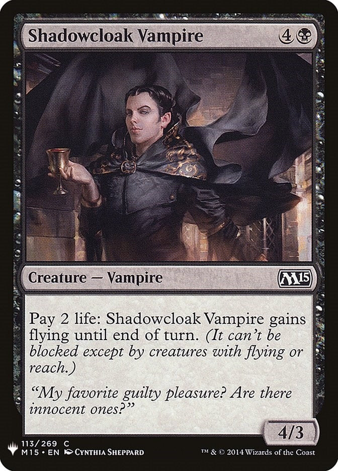Shadowcloak Vampire (113) [LIST] - MTG Single