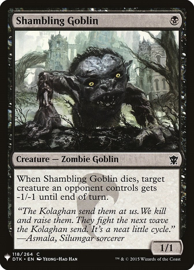 Shambling Goblin (118) [LIST] - MTG Single