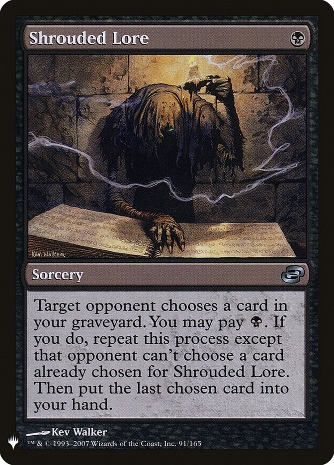 Shrouded Lore (91) [LIST] - MTG Single