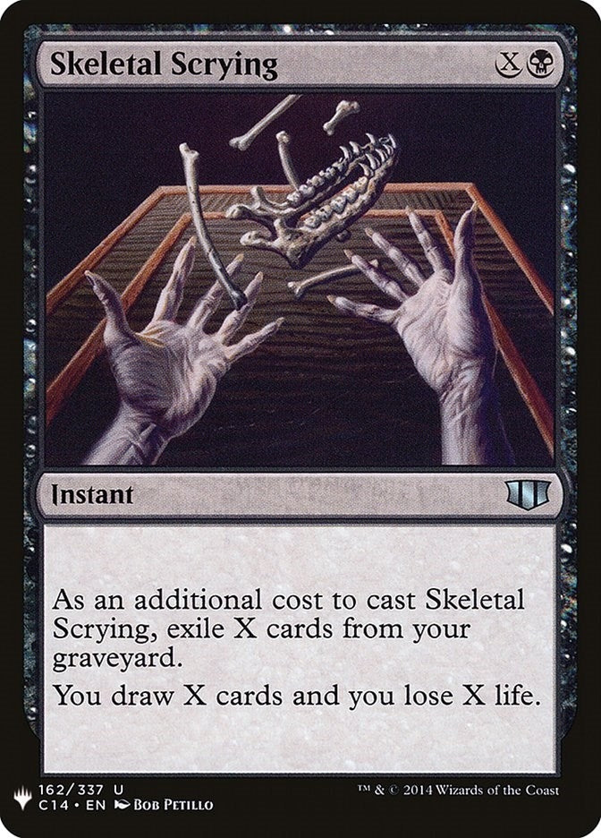 Skeletal Scrying (162) [LIST] - MTG Single