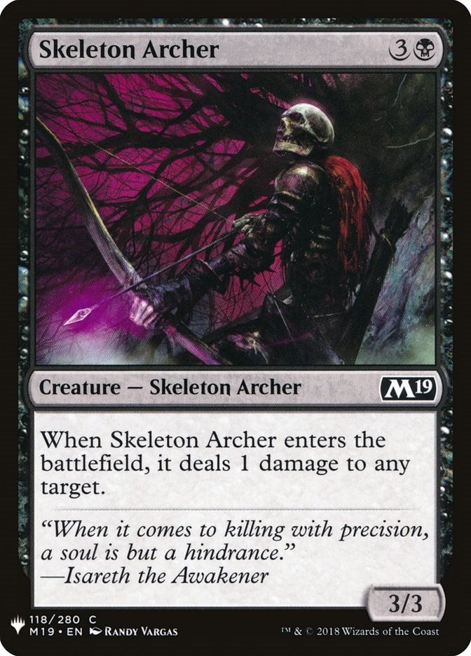 Skeleton Archer (118) [LIST] - MTG Single